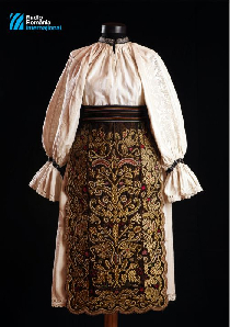février 2019 - costume traditionnel roumain de paru, département de timis